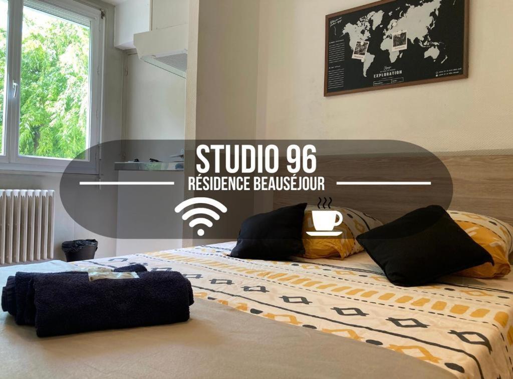 Studio 96 - Wi Fi Fibre - Residence Beausejour - Proche Centre Ville Troyes Esterno foto